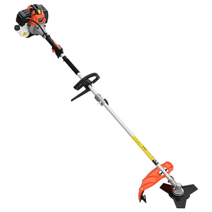 4-in-1 Garten Multitool 52 cm³ – Freischneider, Rasentrimmer & Heckenschere mit 1,45 kW – Orange