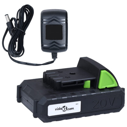 20V Akku Rasentrimmer mit Teleskopstiel – Elektrischer Kantenschneider mit 1500 mAh Li-Ionen-Akku